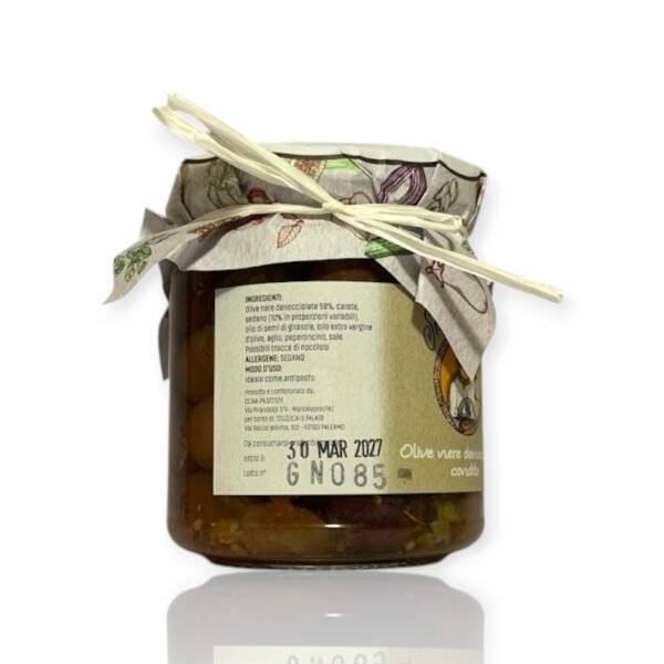 Olive Nere Denocciolate Condite Stuzzica il Palato - immagine 3