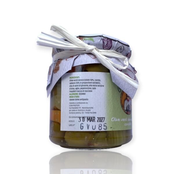 Olive Verdi Denocciolate Condite Stuzzica il Palato - immagine 3