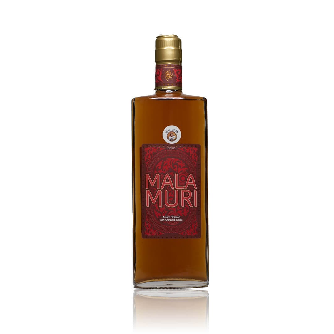 Amaro Siciliano "Mala Muri" all'Arancia (50cl) 1 Amaro Siciliano "Mala Muri" all'Arancia (50cl)