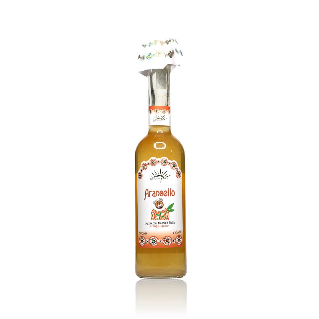 Arancello Artigianale di Sicilia "Stuzzica il Palato" (50cl) 1 Arancello Artigianale di Sicilia "Stuzzica il Palato" (50cl)