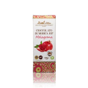 Cioccolato di Modica IGP alla Melagrana (100g)