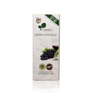 Cioccolato di Modica IGP al Nero d’Avola (100g)