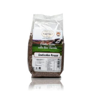 Lenticchia Rossa Intera "La Riserva del Re" (400g): Tradizione e Sostanza
