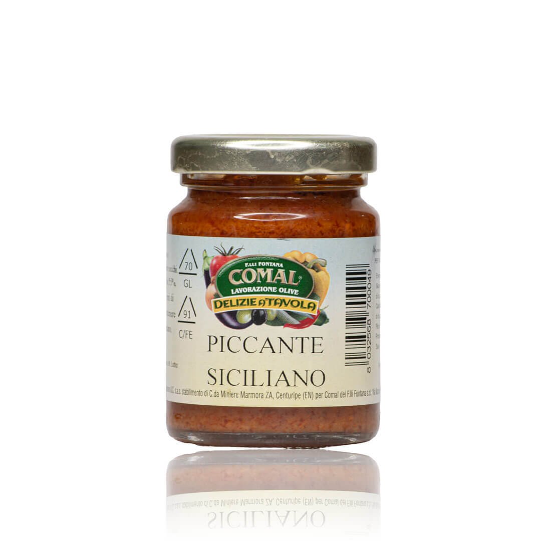 Paté di Pomodoro Secco Piccante “Comal” (90g): Il Tocco che Accende il Gusto
