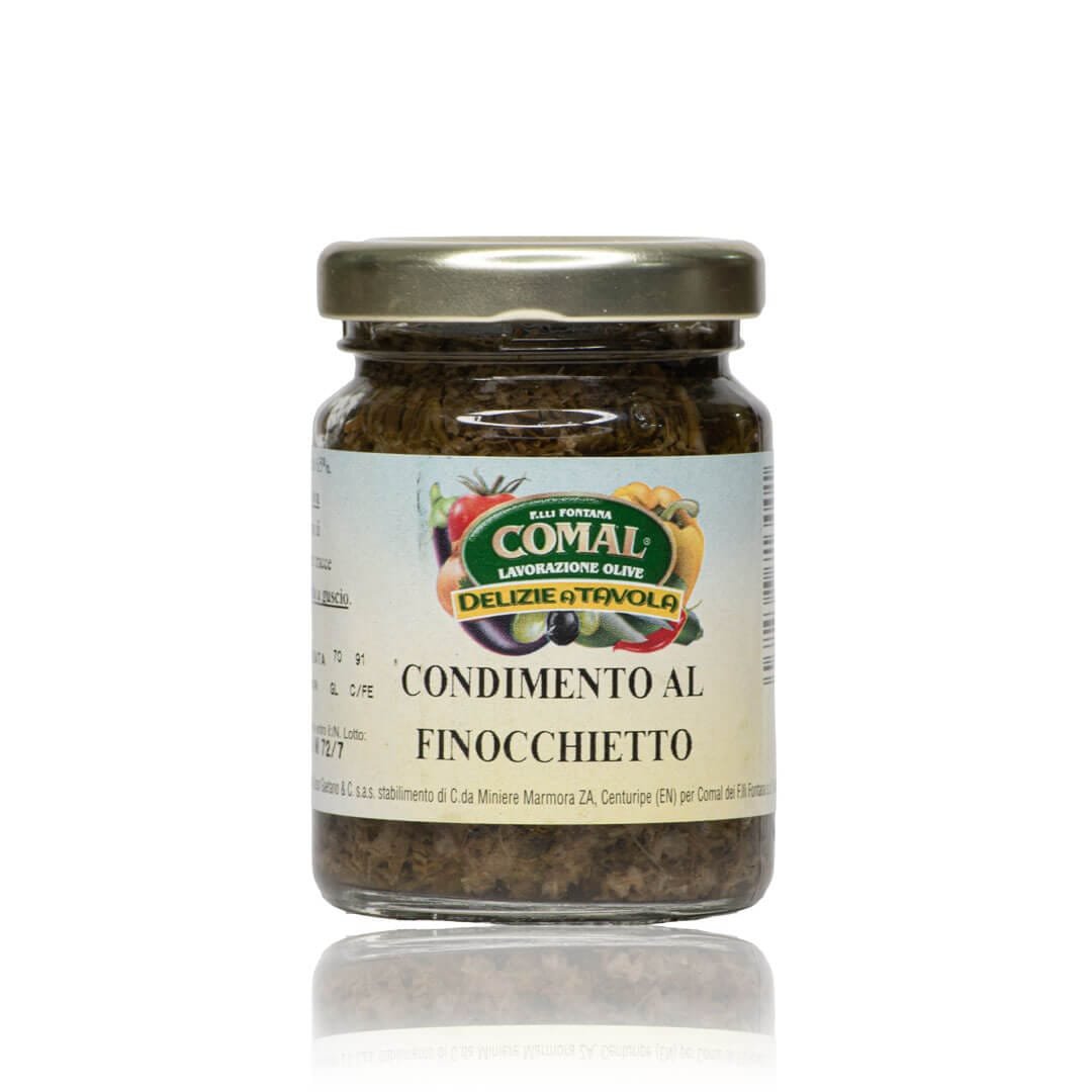 Condimento al Finocchietto Selvatico "Comal" (180g): L'Anima di Sicilia 1 Condimento al Finocchietto Selvatico "Comal" (180g): L'Anima di Sicilia