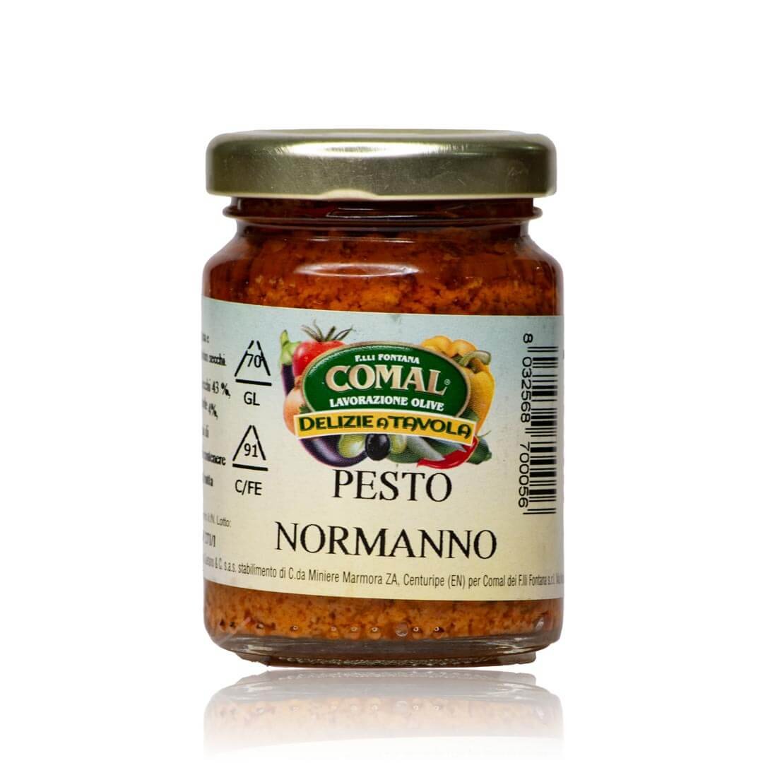 Pesto Normanno “Comal” (90g): Il Mosaico di Sapori Siciliani